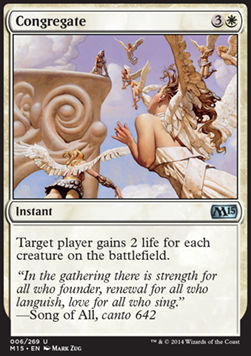 Congregate M15-6 Uncommon Near Mint Englisch