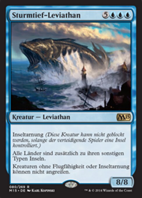 Sturmtief-Leviathan M15-80 Rare Excellent Deutsch
