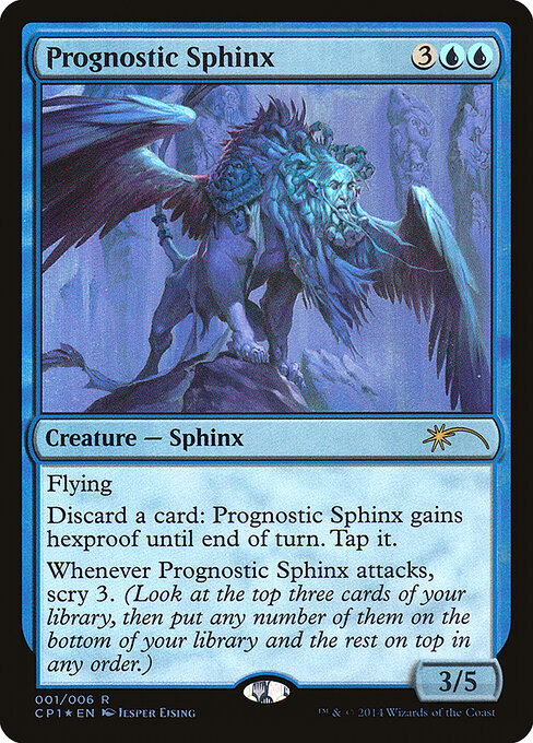 Prophezeiende Sphinx CPP-101 Rare Good Deutsch Foil