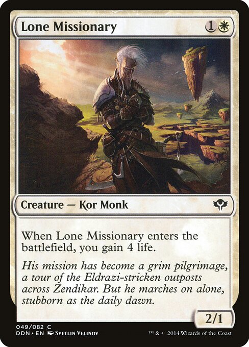 Lone Missionary DDN-49 Common Excellent Englisch