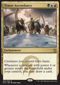 Temur Ascendancy KTK-207 Rare Good Englisch