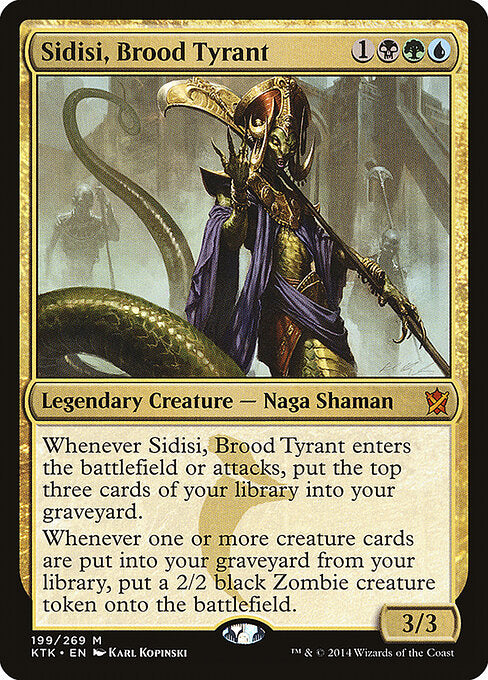Sidisi, Brood Tyrant KTK-199 Mythic Good Englisch