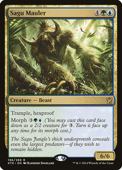 Sagu Mauler KTK-196 Rare Good Englisch Foil