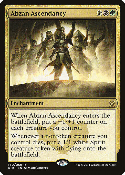 Abzan Ascendancy KTK-160 Rare Excellent Englisch