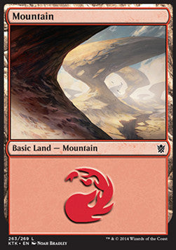 Gebirge (V.2) KTK-263 Land Excellent Deutsch Foil