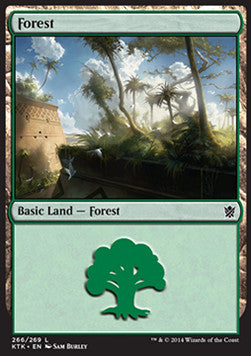 Wald (V.1) KTK-266 Land Excellent Englisch Foil