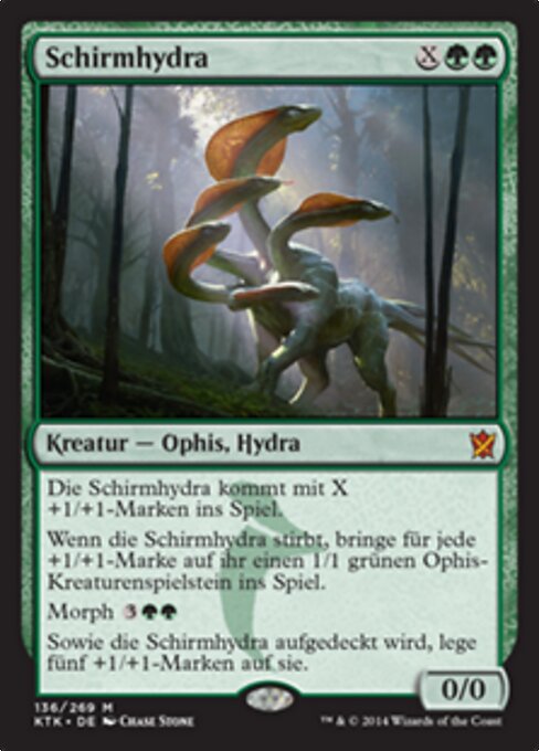 Schirmhydra KTK-136 Mythic Played Deutsch