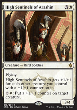 Oberste Wache von Arashin KTK-13 Rare Excellent Englisch Foil