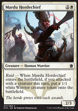 Mardu-Hordenhäuptling KTK-17 Common Excellent Englisch Foil