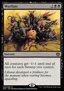 Mutilate DD3-8055 Rare Light Played Englisch