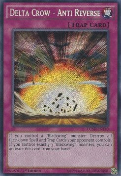 Deltakrähe - Antiumkehrung LC5D-140 Secret Rare Excellent Deutsch 1. Auflage