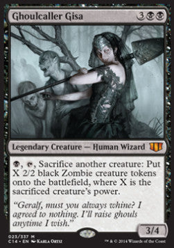 Gisa die Ghulruferin C14-23 Mythic Good Deutsch