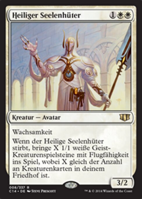 Heiliger Seelenhüter C14-8 Rare Good Deutsch