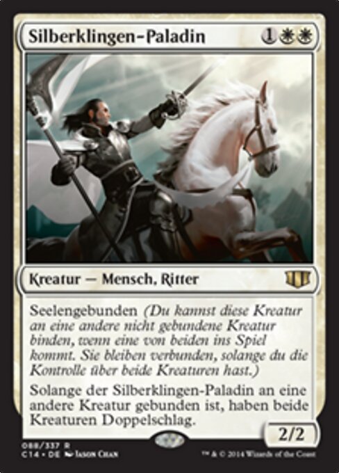 Silberklingen-Paladin C14-88 Rare Excellent Deutsch