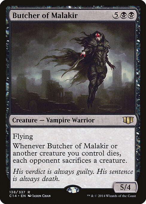 Butcher of Malakir C14-138 Rare Near Mint Englisch