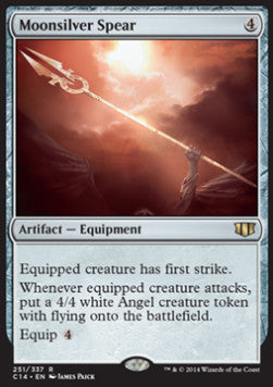 Speer aus Mondsilber C14-251 Rare Excellent Deutsch