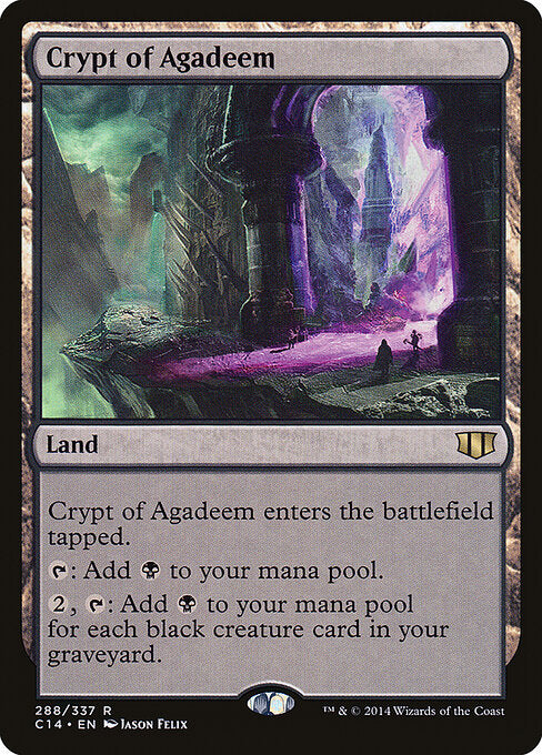 Crypt of Agadeem C14-288 Rare Good Englisch