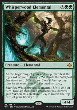 Whisperwood Elemental FRF-145 Mythic Good Englisch
