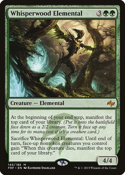 Whisperwood Elemental FRF-145 Mythic Good Englisch
