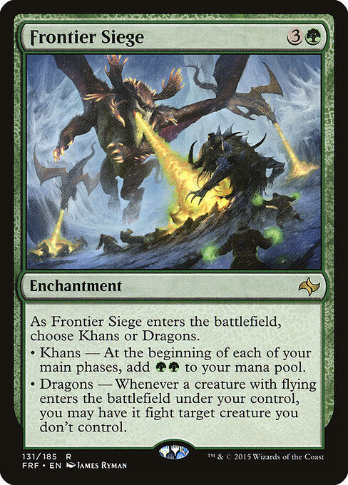 Frontier Siege FRF-131 Rare Good Englisch