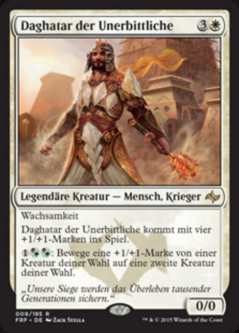 Daghatar der Unerbittliche FRF-9 Rare Excellent Deutsch