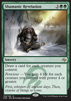 Shamanic Revelation FRF-138 Rare Light Played Englisch Foil