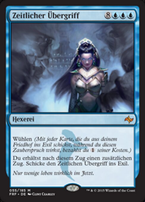 Zeitlicher Übergriff FRF-55 Mythic Excellent Deutsch