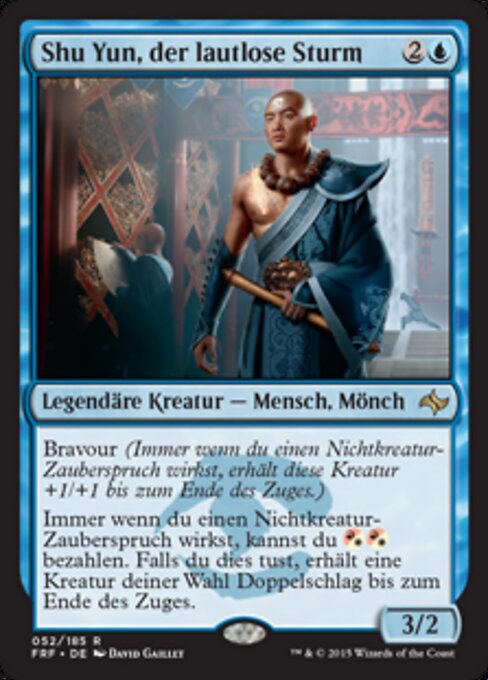 Shu Yun, der lautlose Sturm FRF-52 Rare Good Deutsch