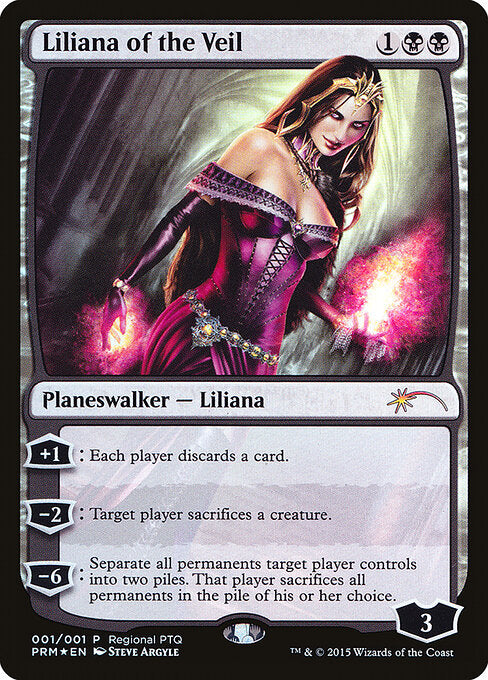 Liliana of the Veil DCI-2015 Mythic Good Englisch Foil