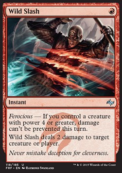 Wild Slash FRF-118 Uncommon Near Mint Englisch