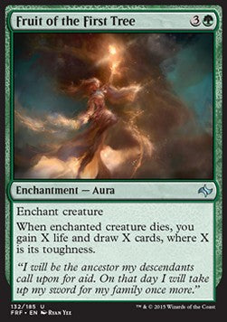 Fruit of the First Tree FRF-132 Uncommon Good Englisch Foil