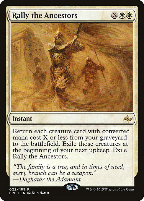 Rally the Ancestors FRF-22 Rare Excellent Englisch