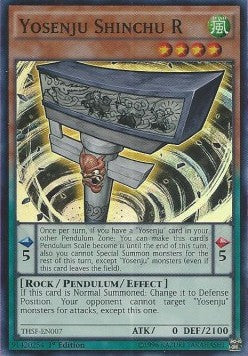 Yosenju Shinchu R THSF-007 Super Rare Good Deutsch 1. Auflage