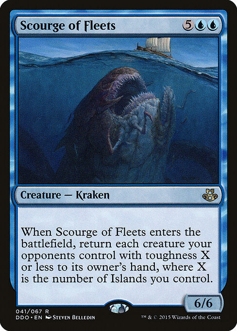Scourge of Fleets DDO-41 Rare Light Played Englisch