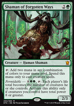 Shaman of Forgotten Ways DTK-204 Mythic Good Englisch
