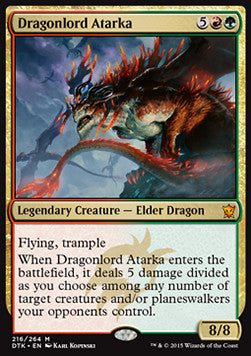 Dragonlord Atarka DTK-216 Mythic Excellent Englisch