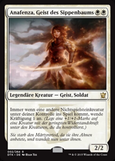 Anafenza, Geist des Sippenbaums DTK-2 Rare Good Deutsch