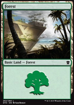 Wald (V.1) DTK-262 Land Excellent Englisch Foil