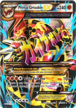 Proto-Groudon EX PRC-151 Ultra Rare Good Deutsch