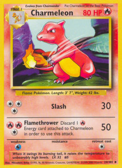 Charmeleon BS-24 Uncommon Poor Italienisch