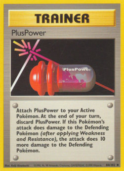 PlusPower BS-84 Uncommon Played Deutsch