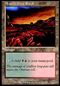 Schattenblut-Grat ODY-326 Rare Light Played Deutsch