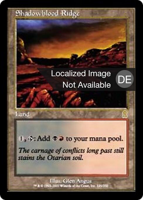 Schattenblut-Grat ODY-326 Rare Light Played Deutsch