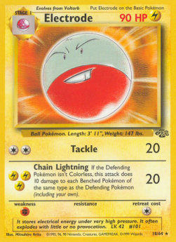 Electrode JU-18 Rare Poor Englisch