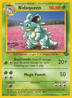 Nidoqueen JU-23 Rare Excellent Deutsch