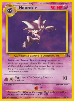 Haunter FO-21 Rare Played Englisch