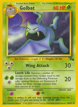 Golbat FO-34 Uncommon Good Deutsch