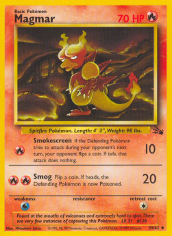 Magmar FO-39 Uncommon Played Deutsch 1. Auflage