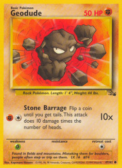Geodude FO-47 Common Good Englisch