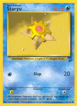 Staryu B2-95 Common Excellent Englisch
